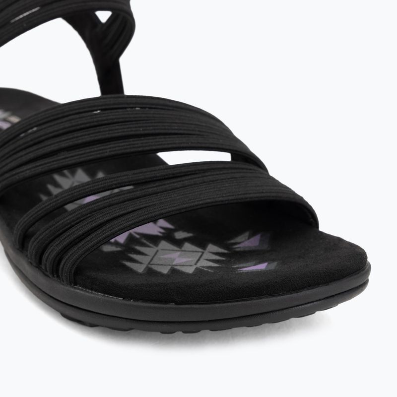 Women's sandals SKECHERS Reggae Slim Coffee Run black 7