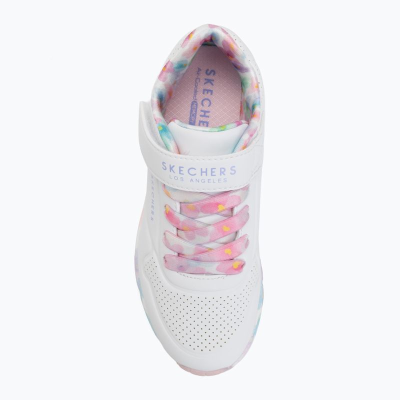 Children's shoes SKECHERS Uno Gen1 Fresh Blooms white 5