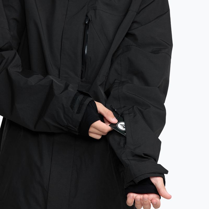 Men's snowboard jacket Volcom L Insulated GTX black 6