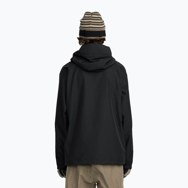 Men's snowboard jacket Volcom Dua Insulated GTX black 3