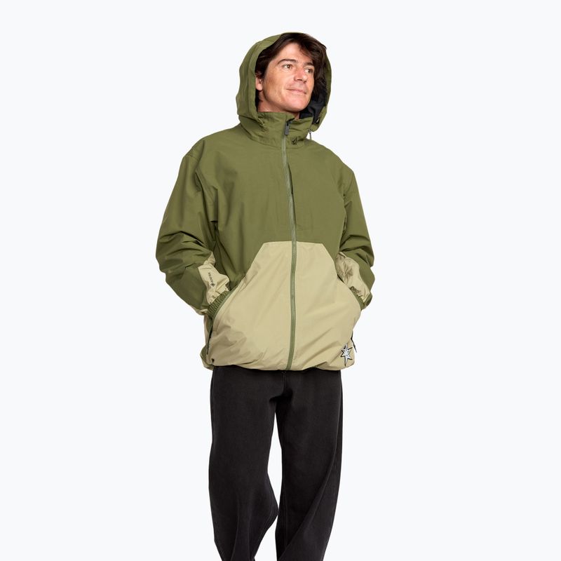 Men's snowboard jacket Volcom Longo GTX black 5