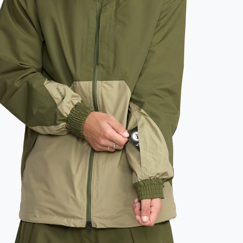 Men's snowboard jacket Volcom Longo GTX black 10