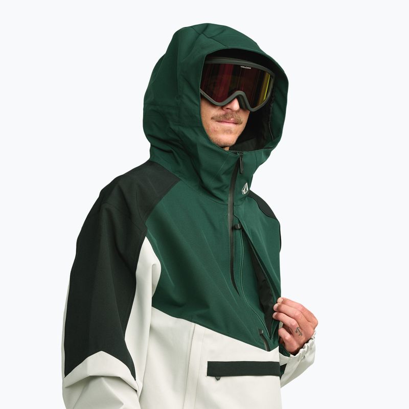 Men's snowboard jacket Volcom Brighton Pullover stone 6