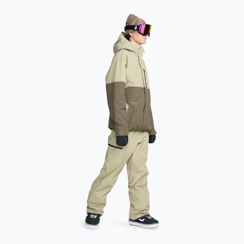 Men's snowboard trousers Volcom L GTX moss green 2