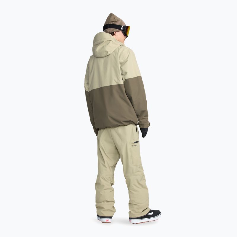 Men's snowboard trousers Volcom L GTX moss green 4