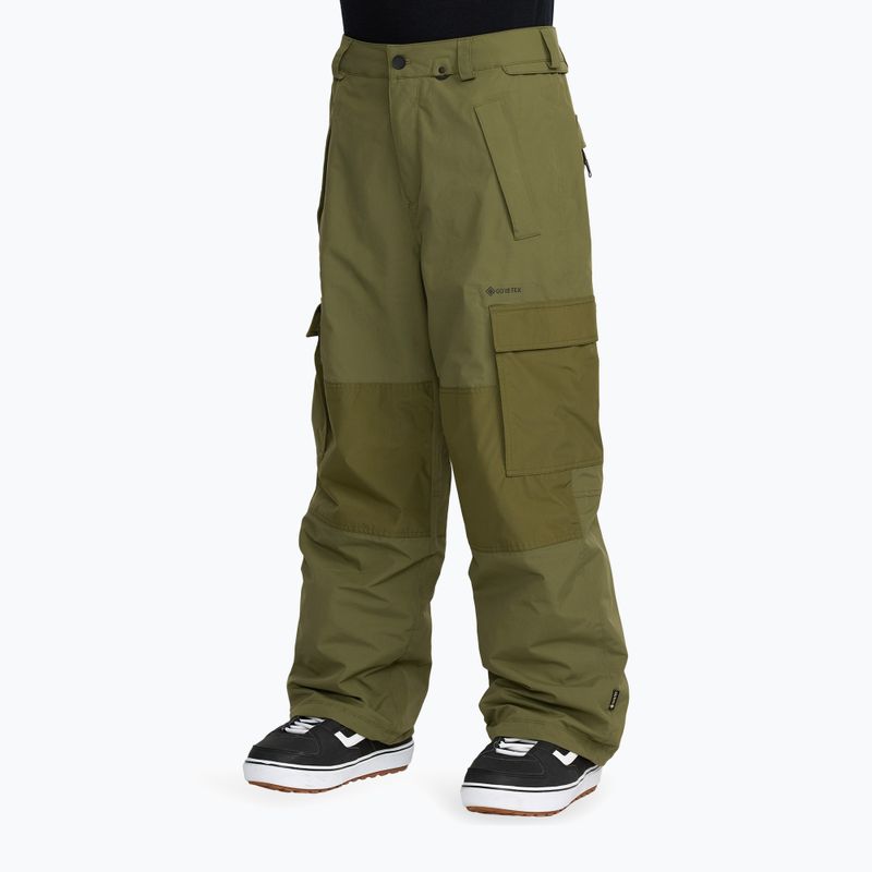 Men's snowboard trousers Volcom Longo GTX dark olive 5