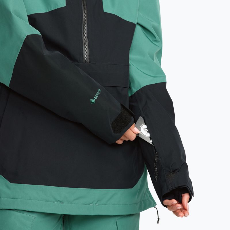 Women's snowboard jacket Volcom Fern Insulated Gore Pullover spruce green 8