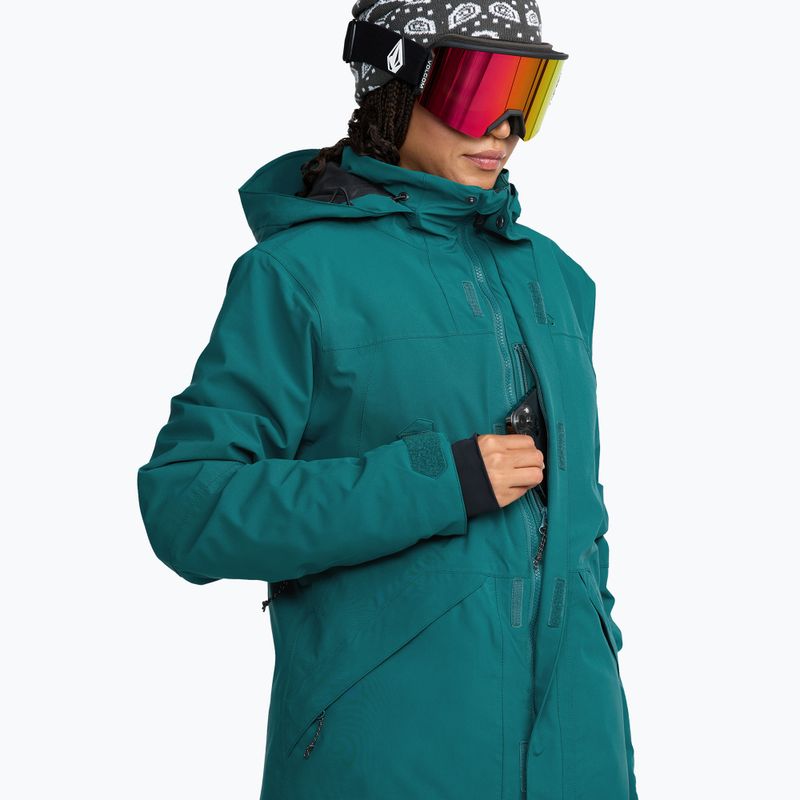 Women's snowboard jacket Volcom Shelter 20K 3D Stretch atlantic deep 6