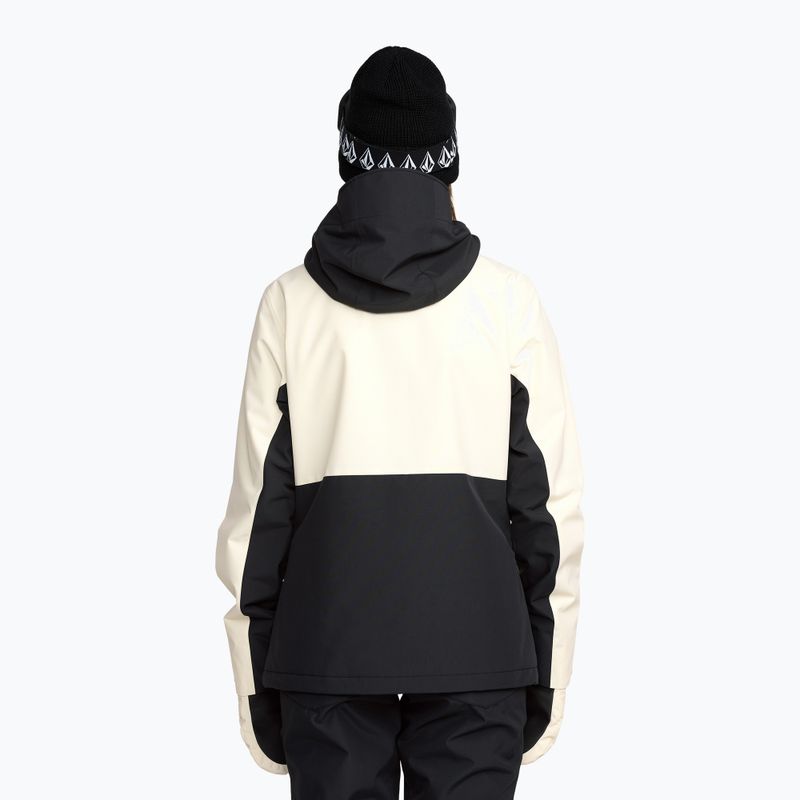 Women's ski jacket Volcom Bolt Insulated bone 3