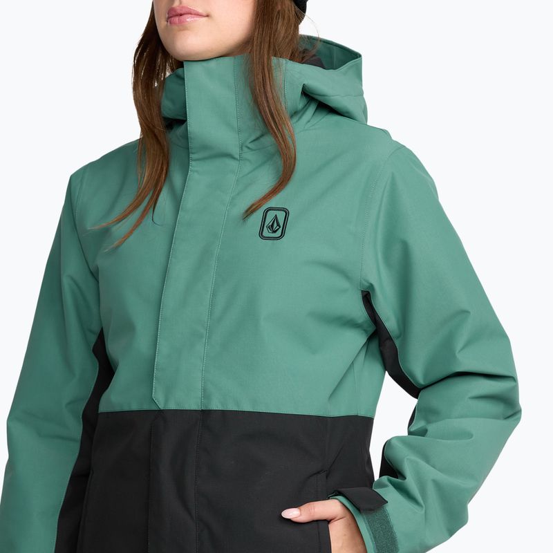 Women's ski jacket Volcom Bolt Insulated spruce green 5