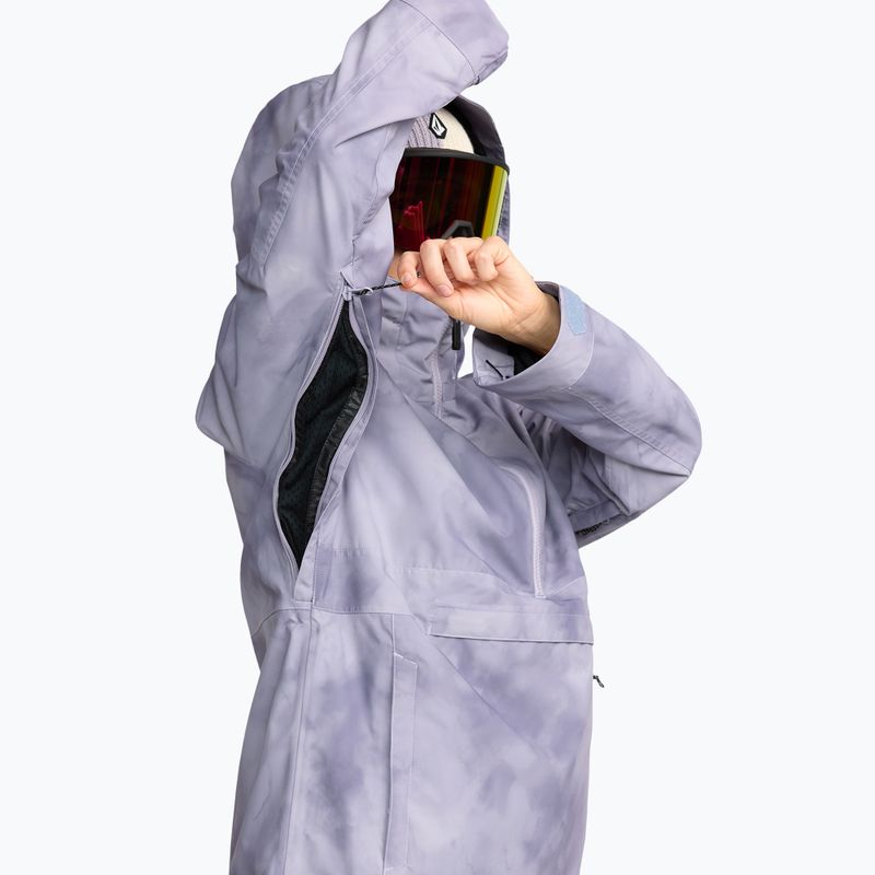 Women's snowboard jacket Volcom Harlan Pullover lavender aura 7