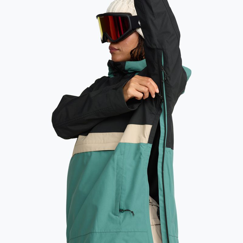 Women's snowboard jacket Volcom Harlan Pullover spruce green 8