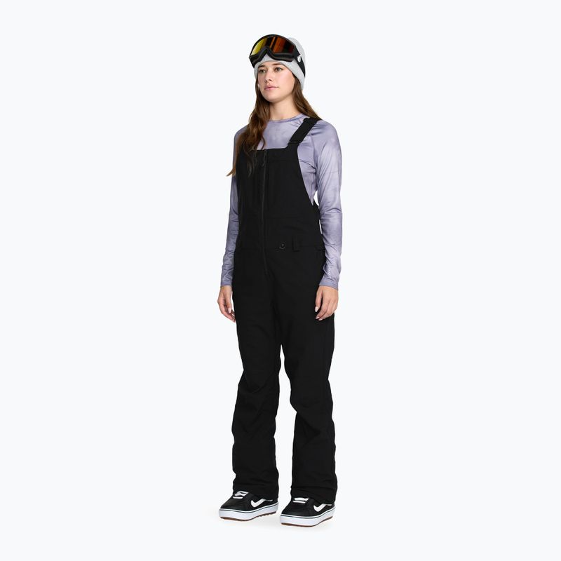 Women's ski trousers Volcom Swift Bib Overall black 3