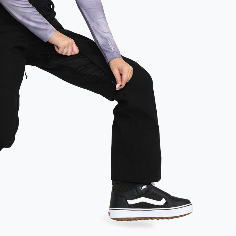 Women's ski trousers Volcom Swift Bib Overall black 6