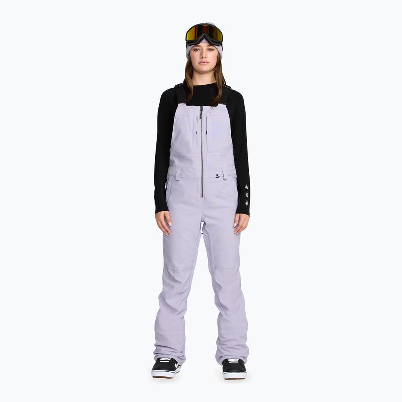 Women's ski trousers Volcom Swift Bib Overall lavender aura