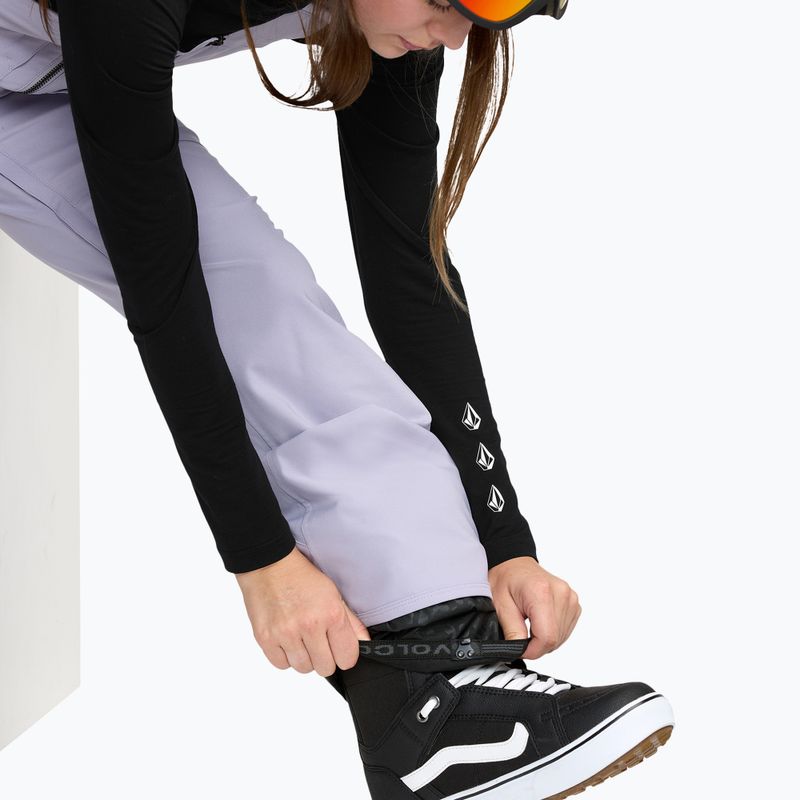 Women's ski trousers Volcom Swift Bib Overall lavender aura 9