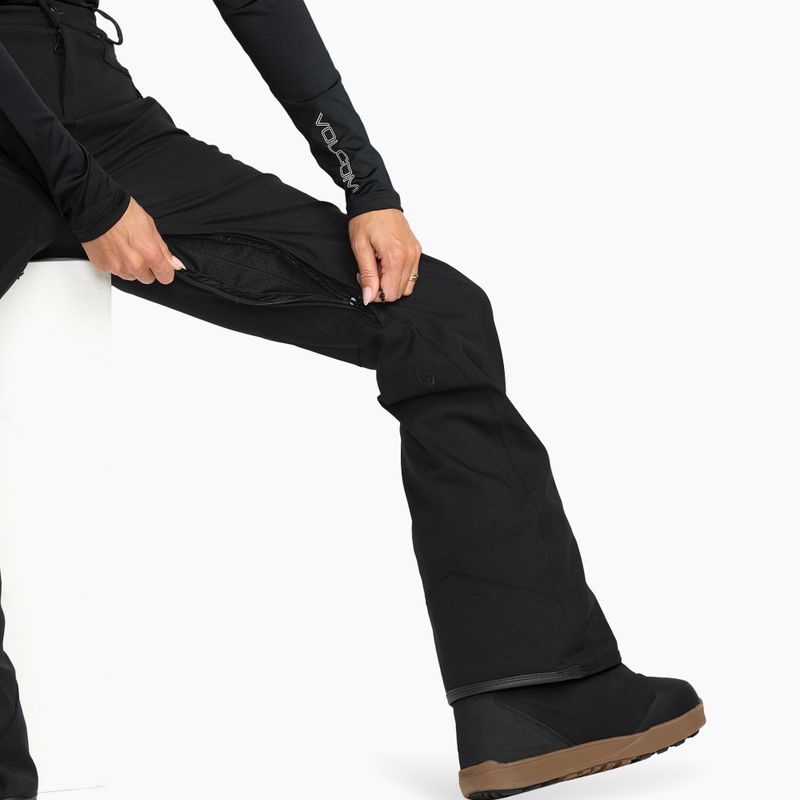 Women's snowboard trousers Volcom Genus Stretch black 6