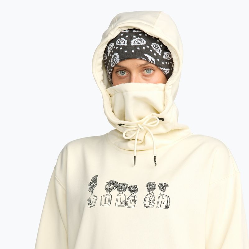 Women's snowboard sweatshirt Volcom Riding Hydro P/O bone 5