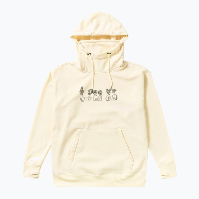 Women's snowboard sweatshirt Volcom Riding Hydro P/O bone 7