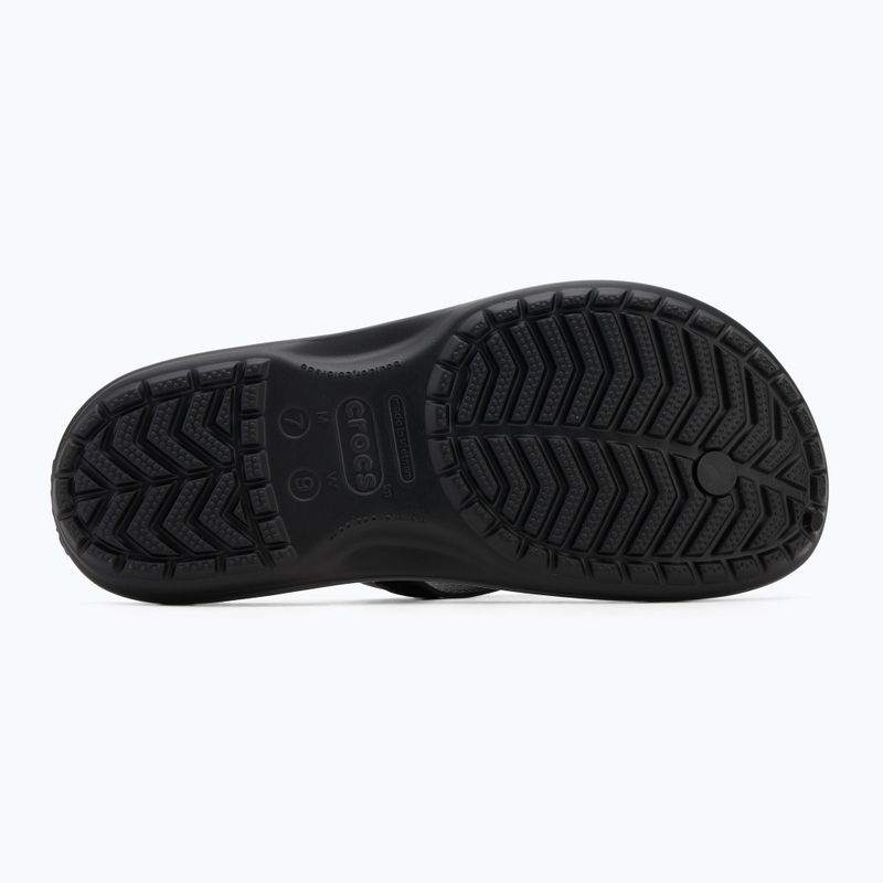 Crocs Crocband Flip flip flops black/slate grey 4