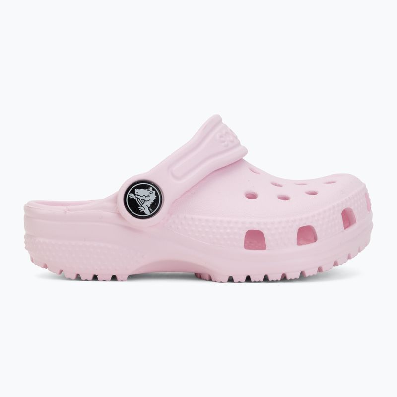 Children's slides Crocs Classic Clog Toddler pink milk 3