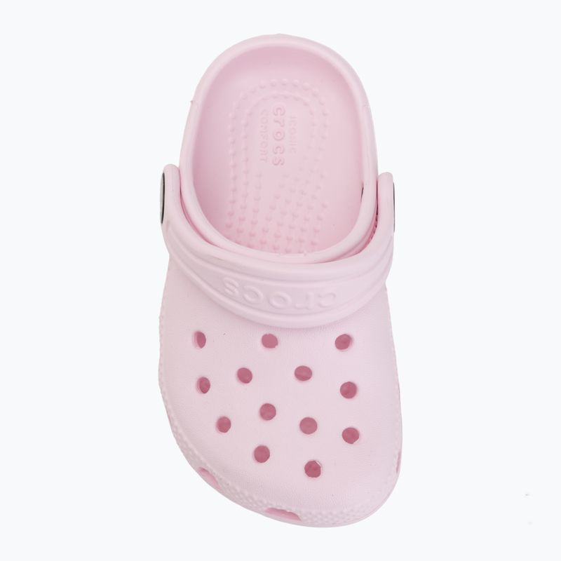 Children's slides Crocs Classic Clog Toddler pink milk 6