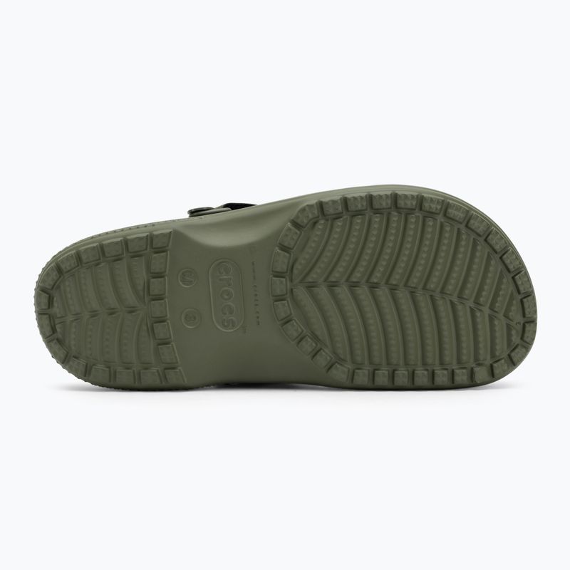 Men's Crocs Yukon Vista II LR Clog army green 5