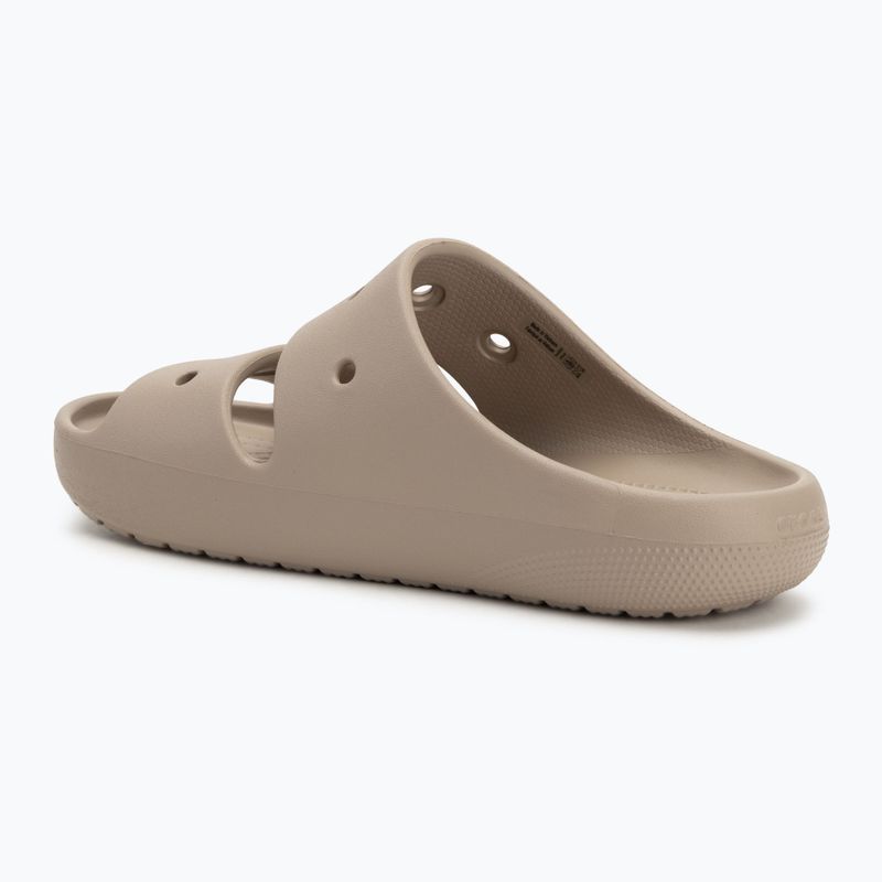 Women's clogs Crocs Classic Sandal V2 taupe 3