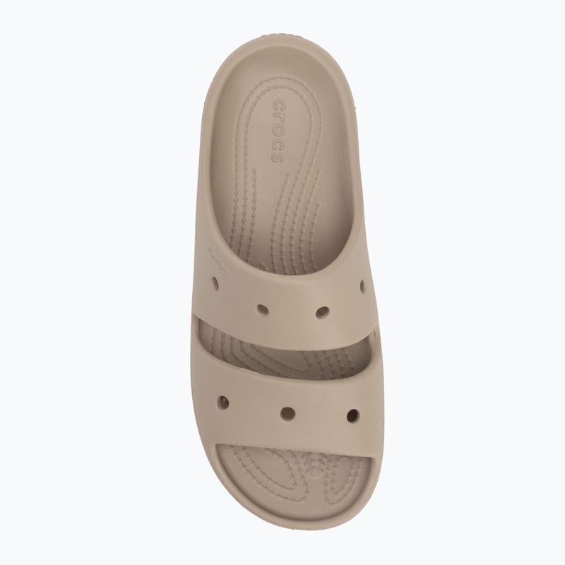 Women's clogs Crocs Classic Sandal V2 taupe 5