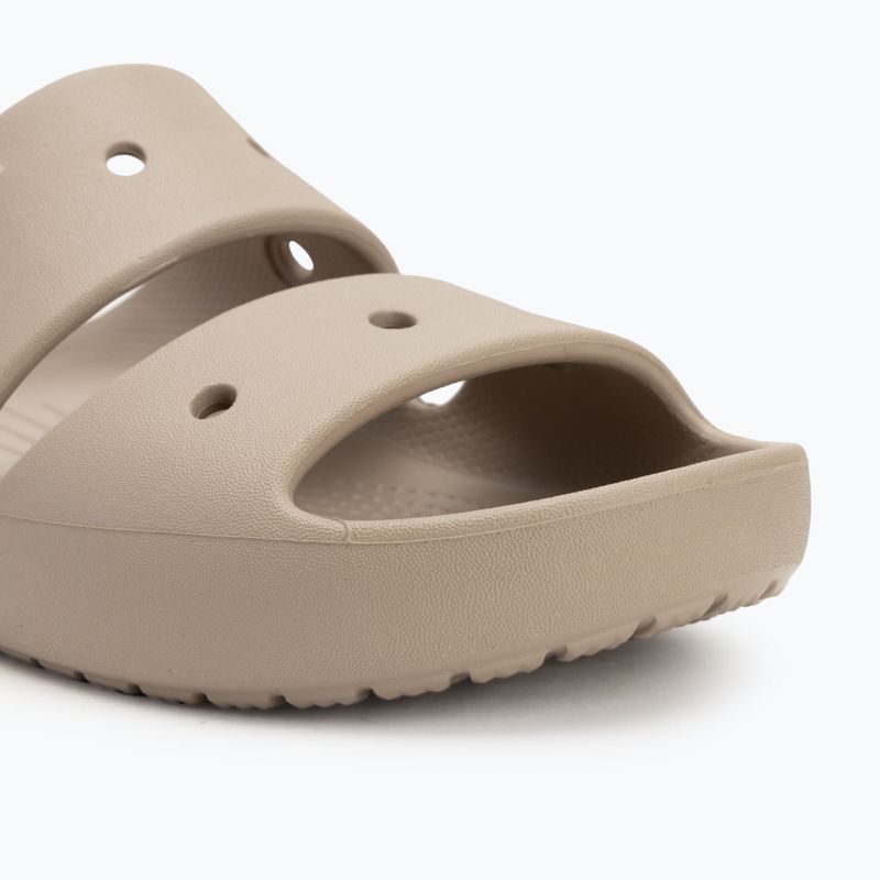 Women's clogs Crocs Classic Sandal V2 taupe 7