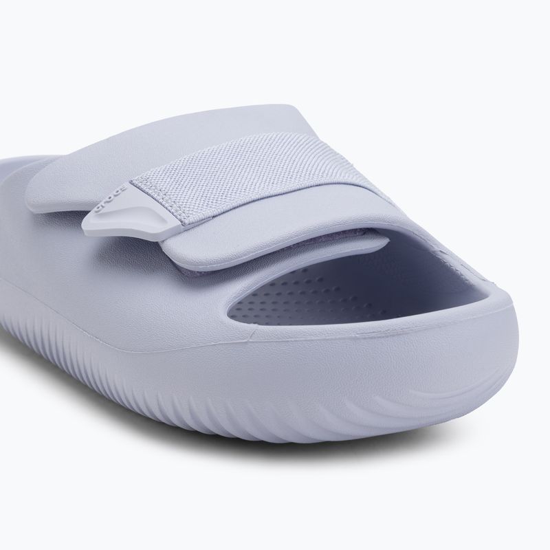 Crocs Mellow Luxe Recovery Slide flip flops purple moon 7