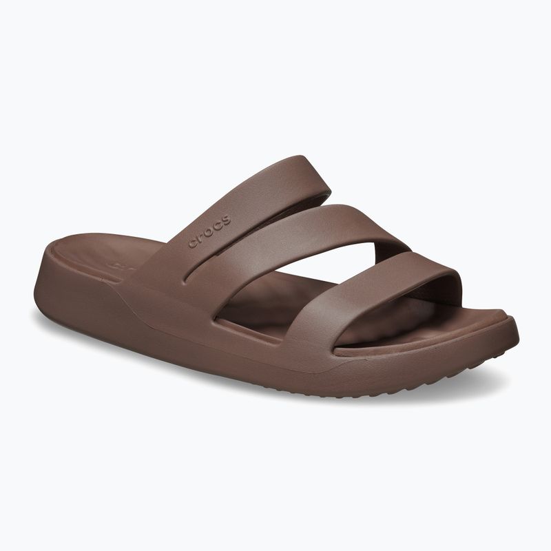Crocs Getaway Strappy truffle flip-flops