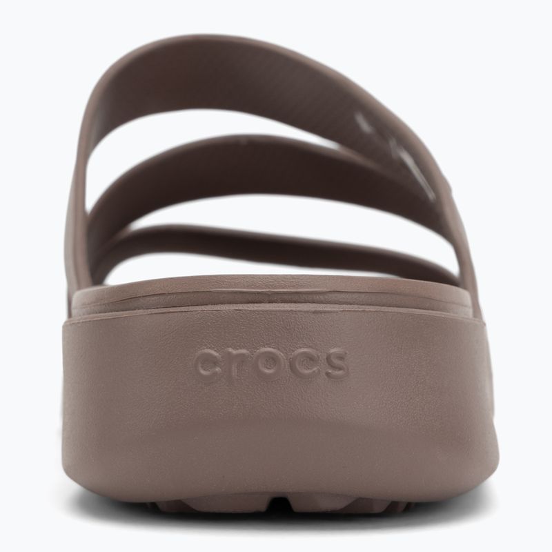 Crocs Getaway Strappy truffle flip-flops 6