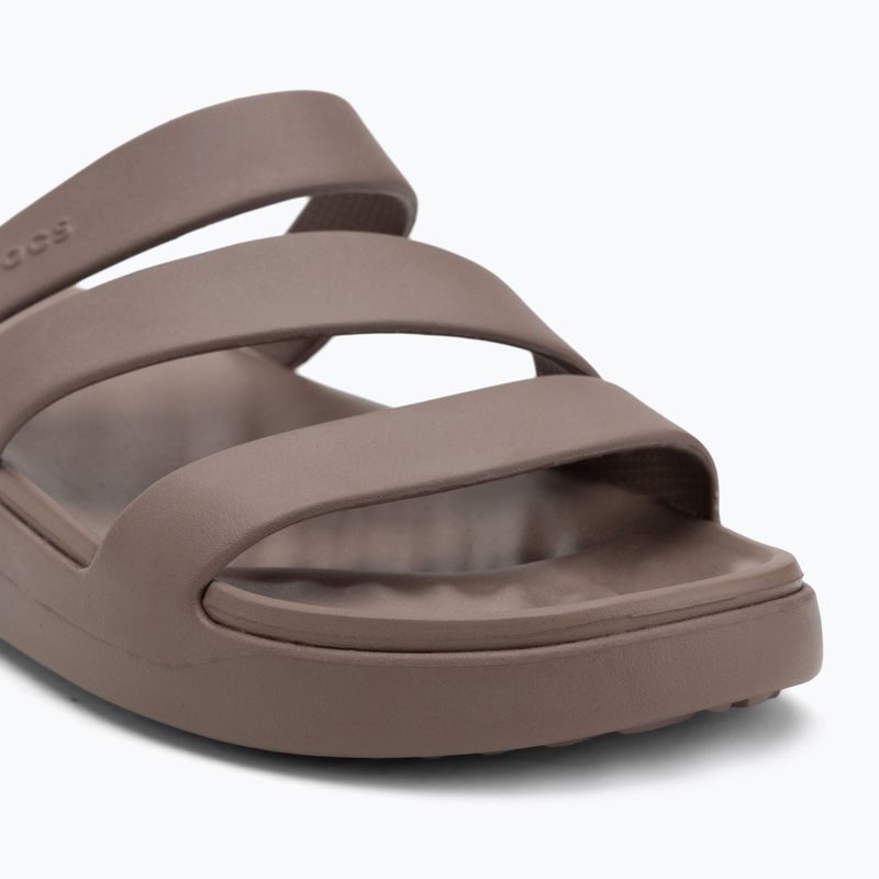 Crocs Getaway Strappy truffle flip-flops 7