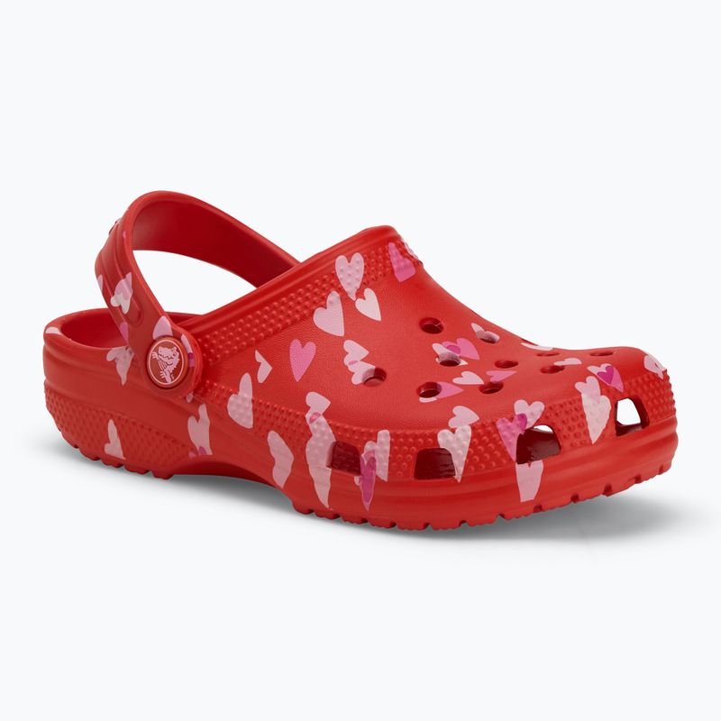 Children's clogs Crocs Classic Valentines Day Clog Kids cherry red 2