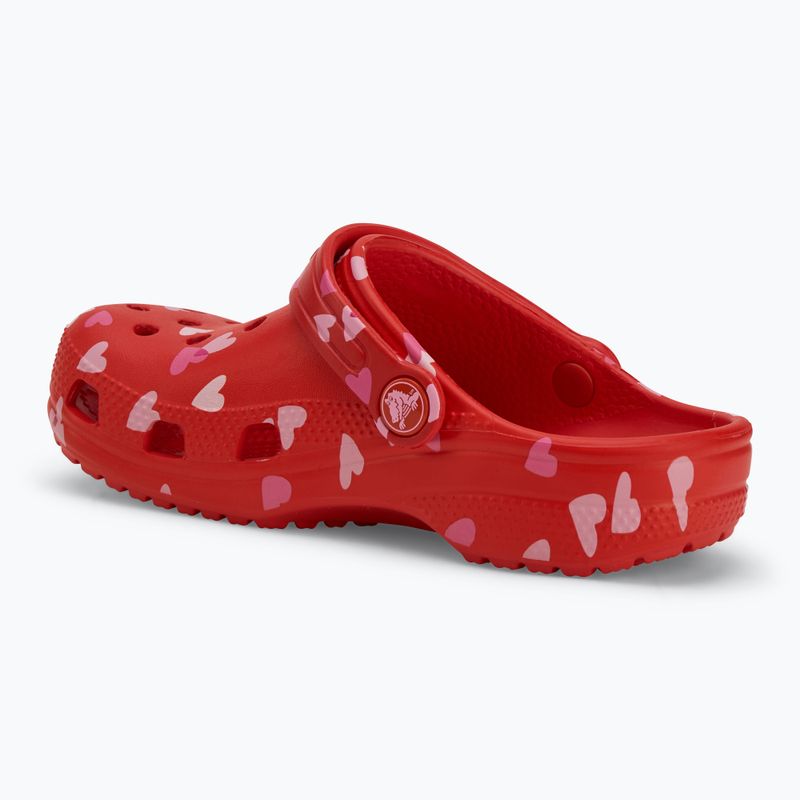 Children's clogs Crocs Classic Valentines Day Clog Kids cherry red 4