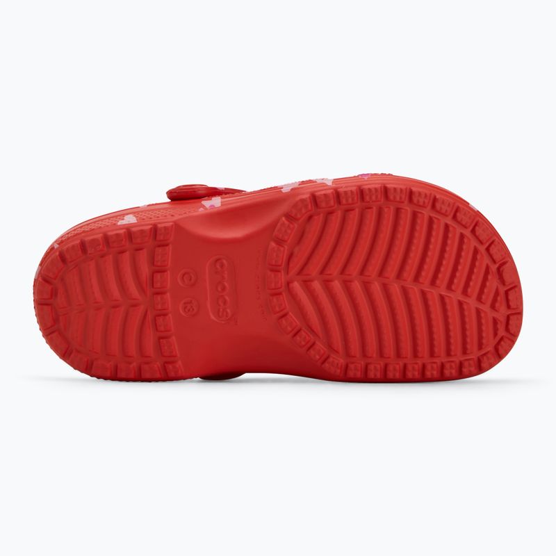 Children's clogs Crocs Classic Valentines Day Clog Kids cherry red 5