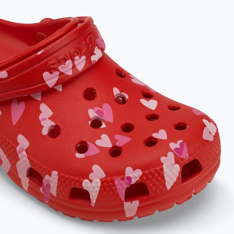 Children's clogs Crocs Classic Valentines Day Clog Kids cherry red 8