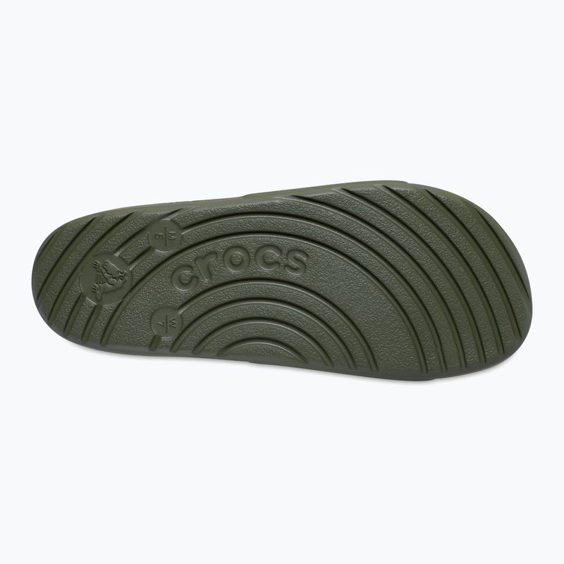 Clogs Crocs Slide army green 3