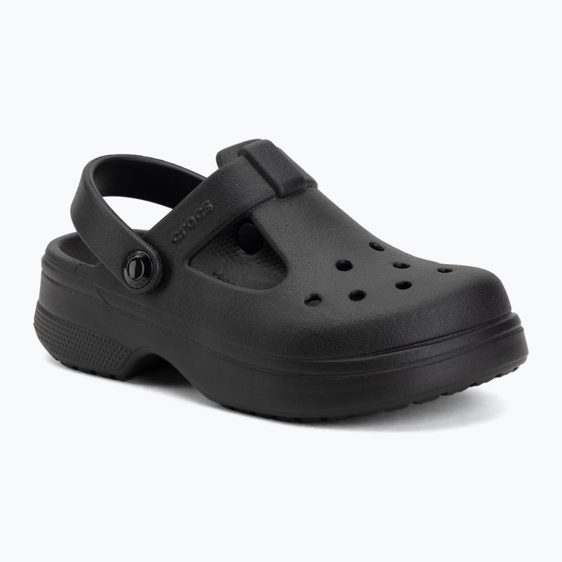 Children's slides Crocs Classic Mary Jane Clog black 2