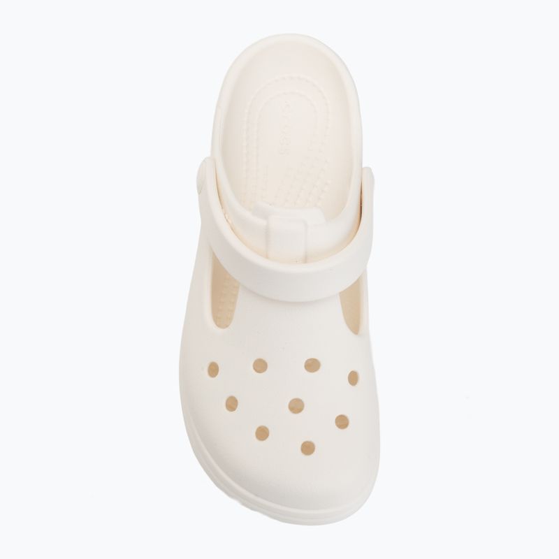 Children's slides Crocs Classic Mary Jane Clog chalk 6