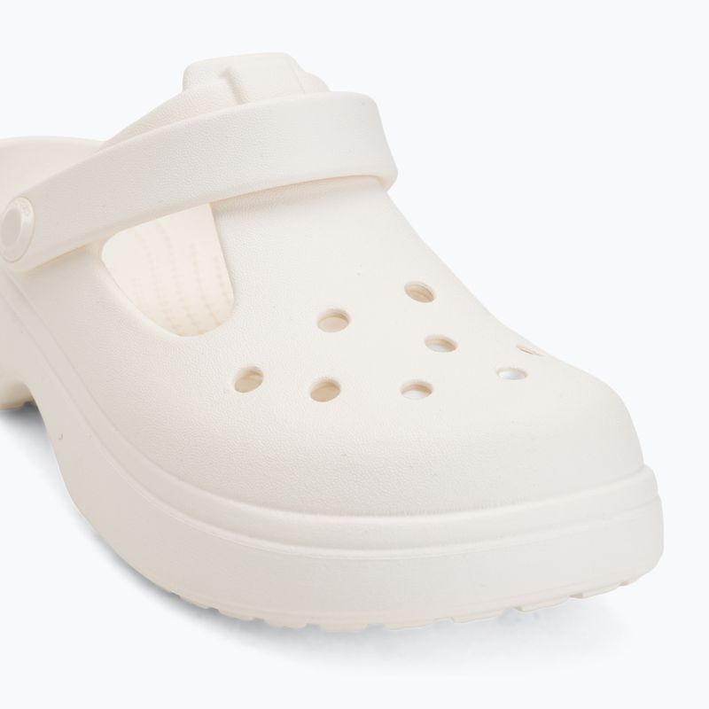 Children's slides Crocs Classic Mary Jane Clog chalk 8