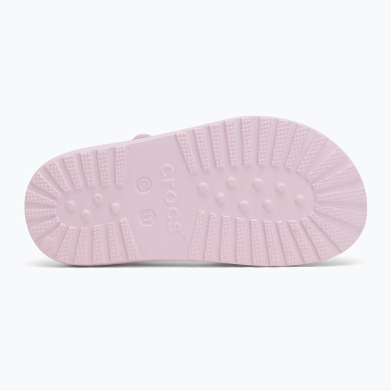 Crocs Classic Fisherman Kids sandals pink milk 4