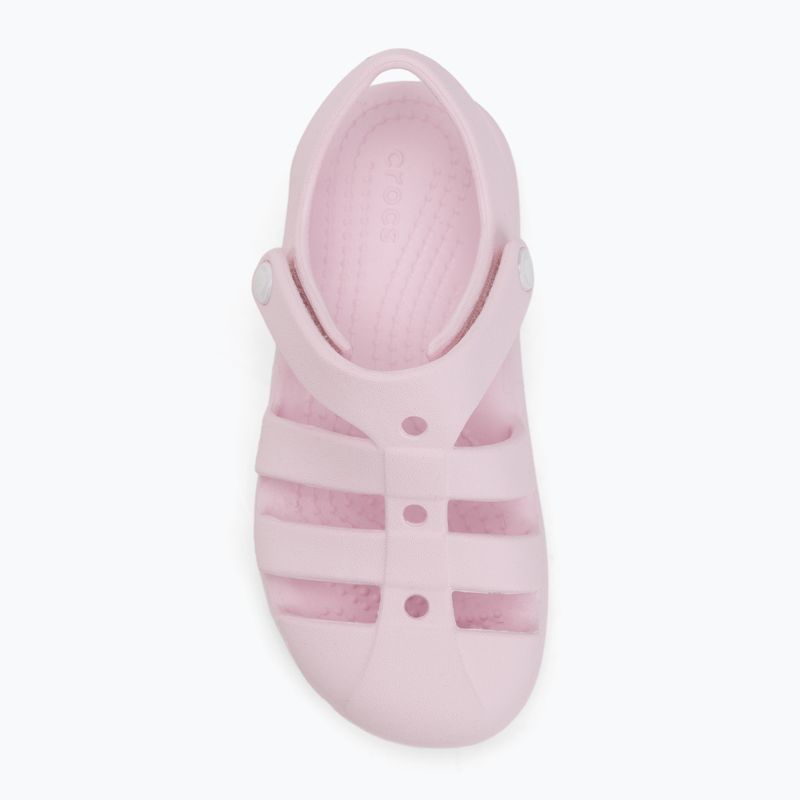 Crocs Classic Fisherman Kids sandals pink milk 5