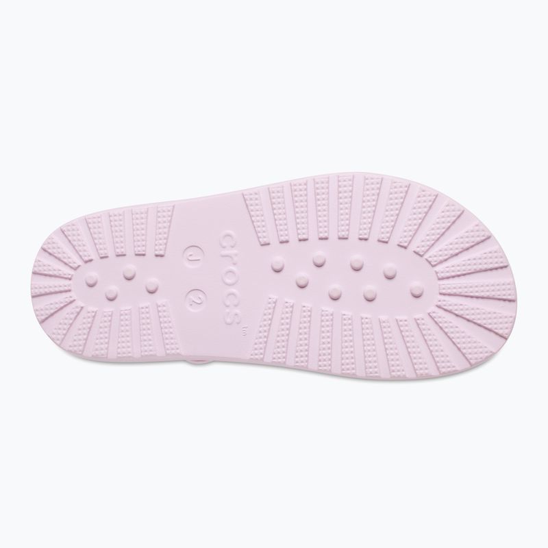Crocs Classic Fisherman Kids sandals pink milk 3