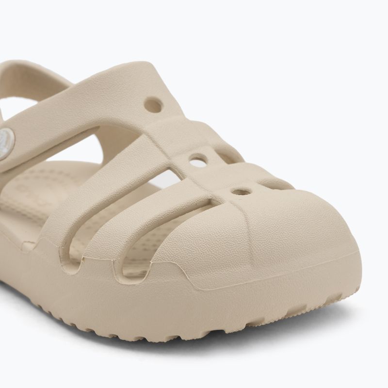 Crocs Classic Fisherman Kids Toddler sandals sandstone 7