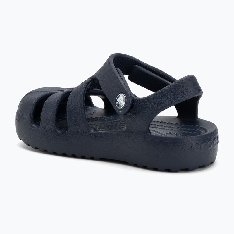 Crocs Classic Fisherman Kids Toddler sandals navy 3