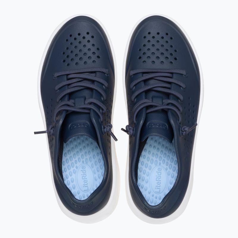 Women's Crocs In Motion Pacer navy/white shoes 2