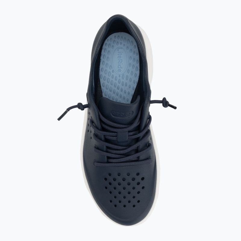 Women's Crocs In Motion Pacer navy/white shoes 5