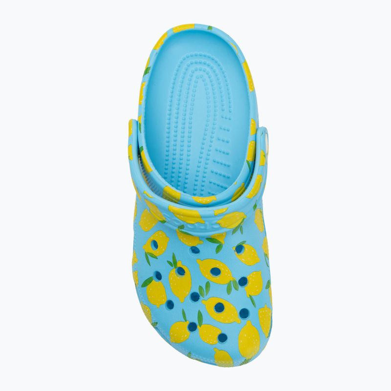 Crocs Classic Fresh Fruits Clog tinted glass flip-flops 6